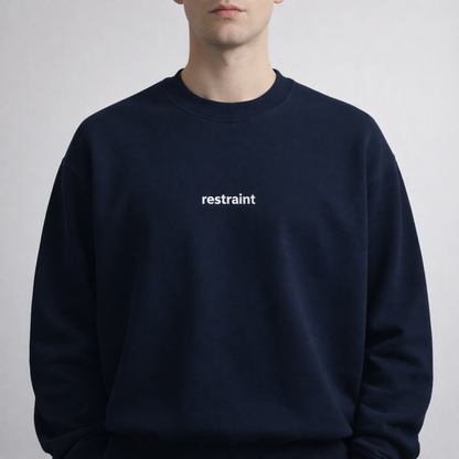 Restraint — Classic Crewneck Sweatshirt