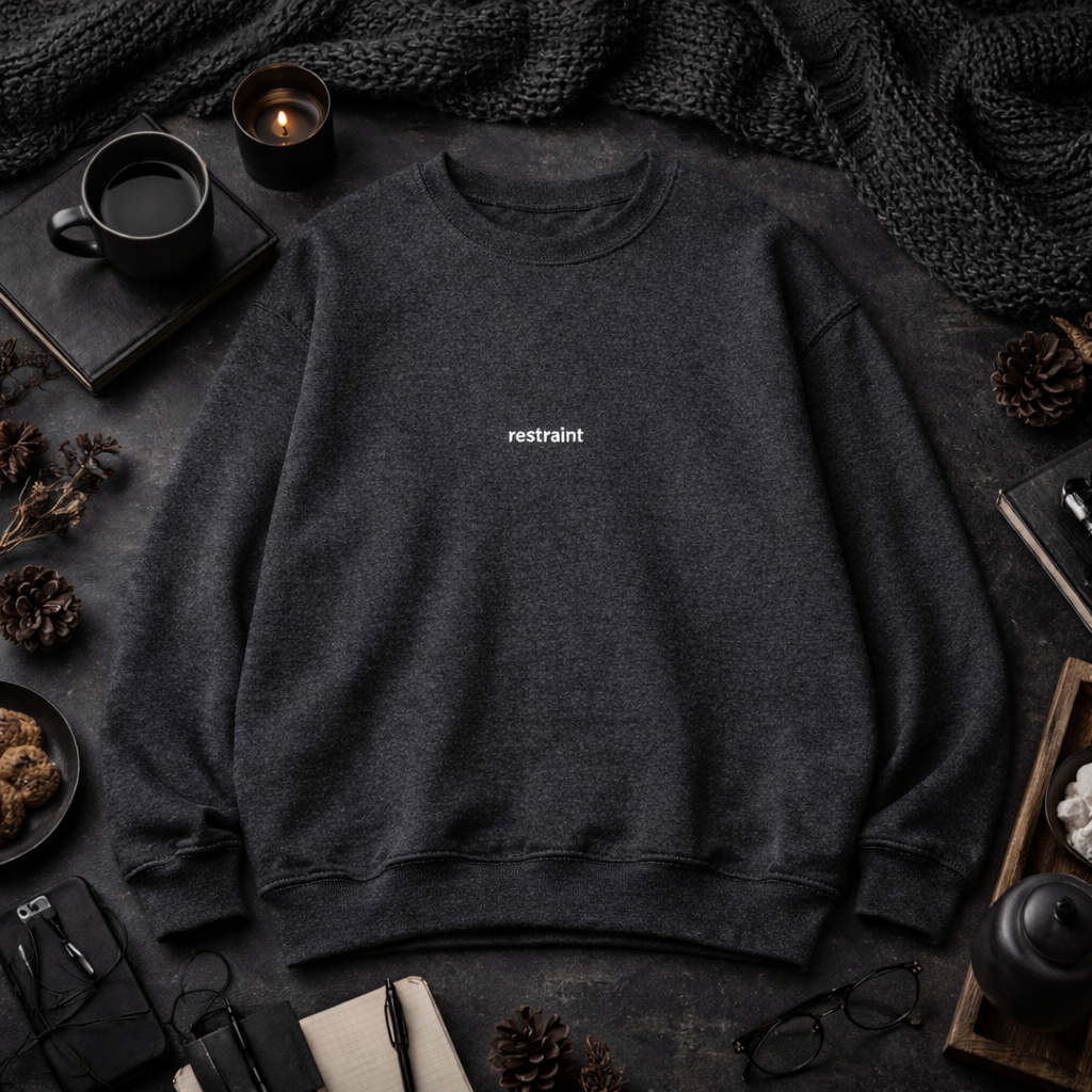 Restraint — Classic Crewneck Sweatshirt