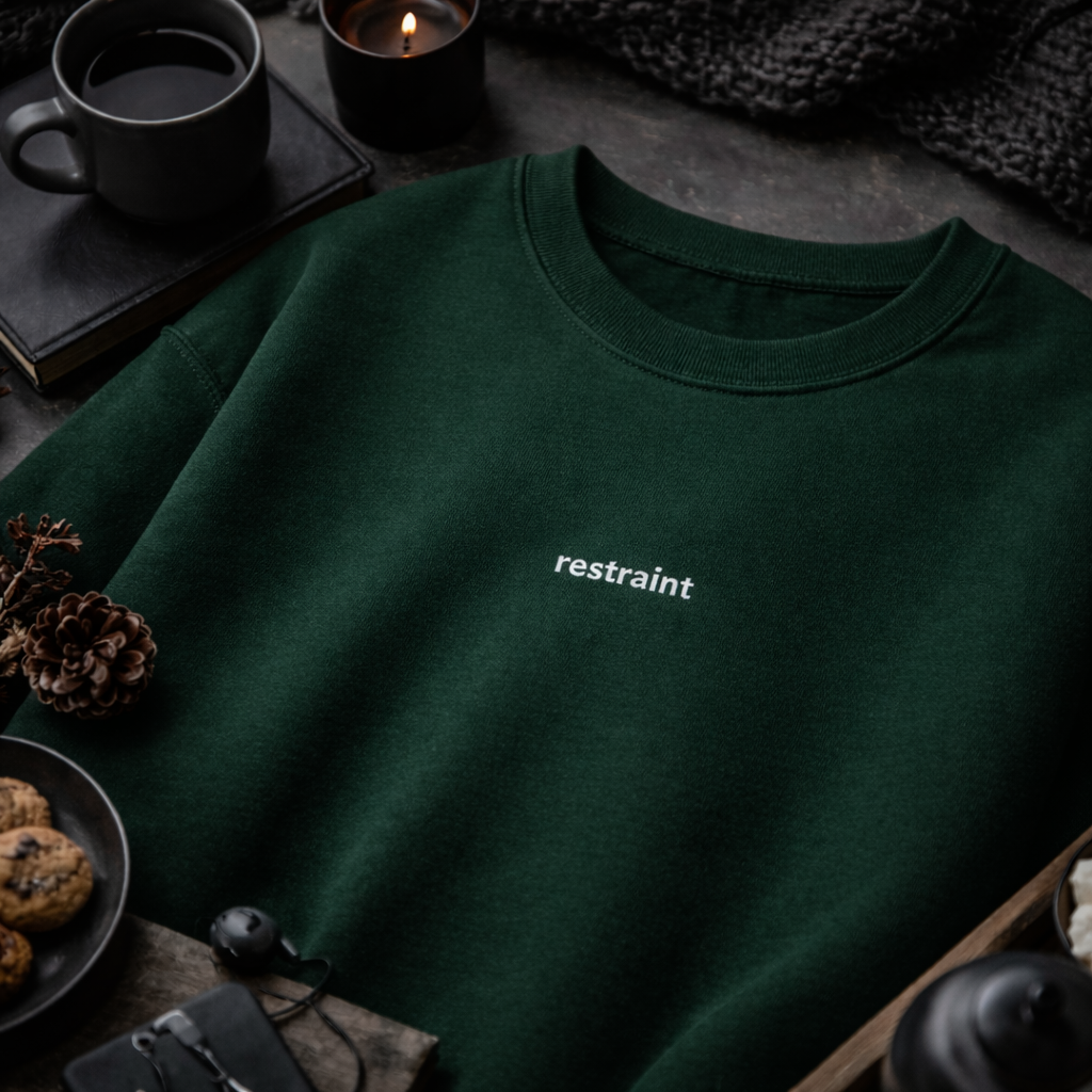 Restraint — Classic Crewneck Sweatshirt