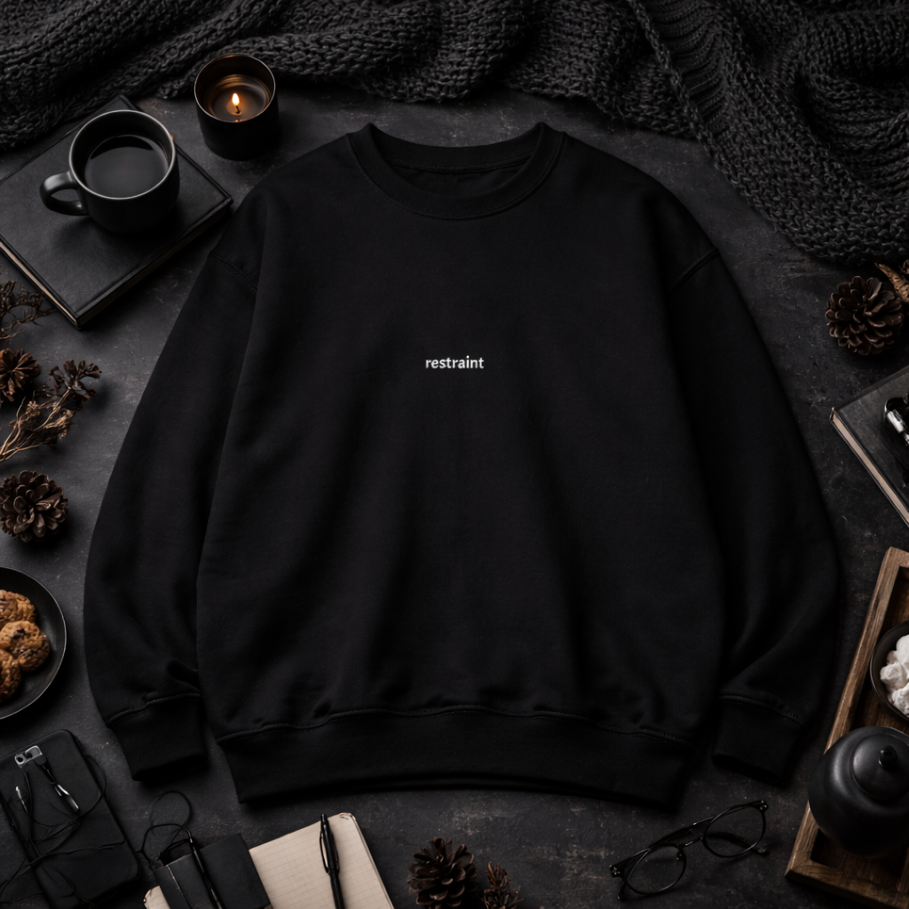 Restraint — Classic Crewneck Sweatshirt