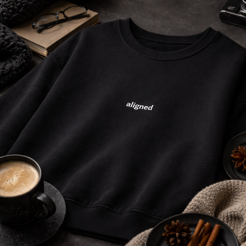 Aligned — Classic Crewneck Sweatshirt