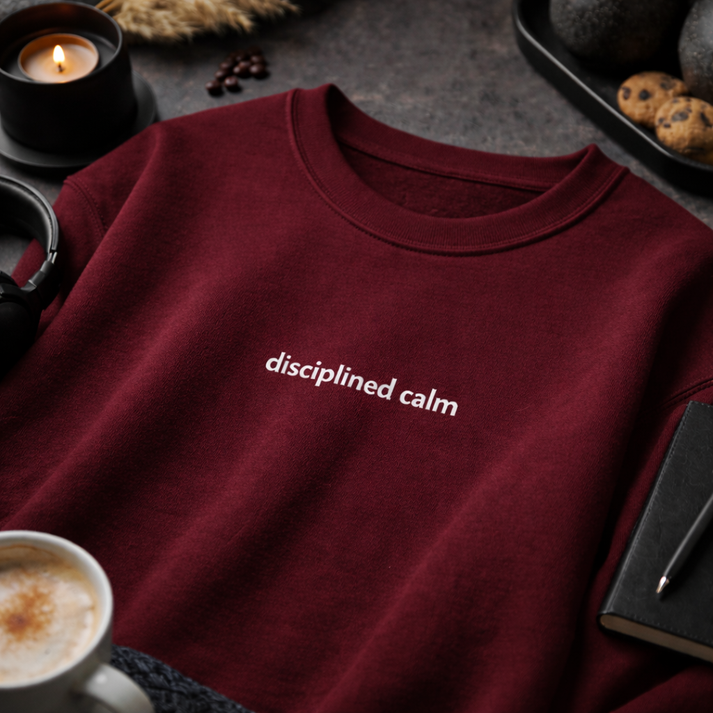 Disciplined calm — Classic Crewneck Sweatshirt
