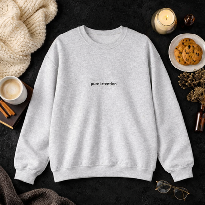 Pure intention — Classic Crewneck Sweatshirt