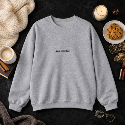 Pure intention — Classic Crewneck Sweatshirt
