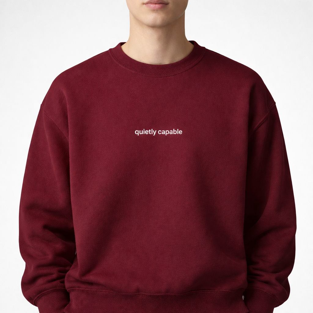 Quietly capable — Classic Crewneck Sweatshirt