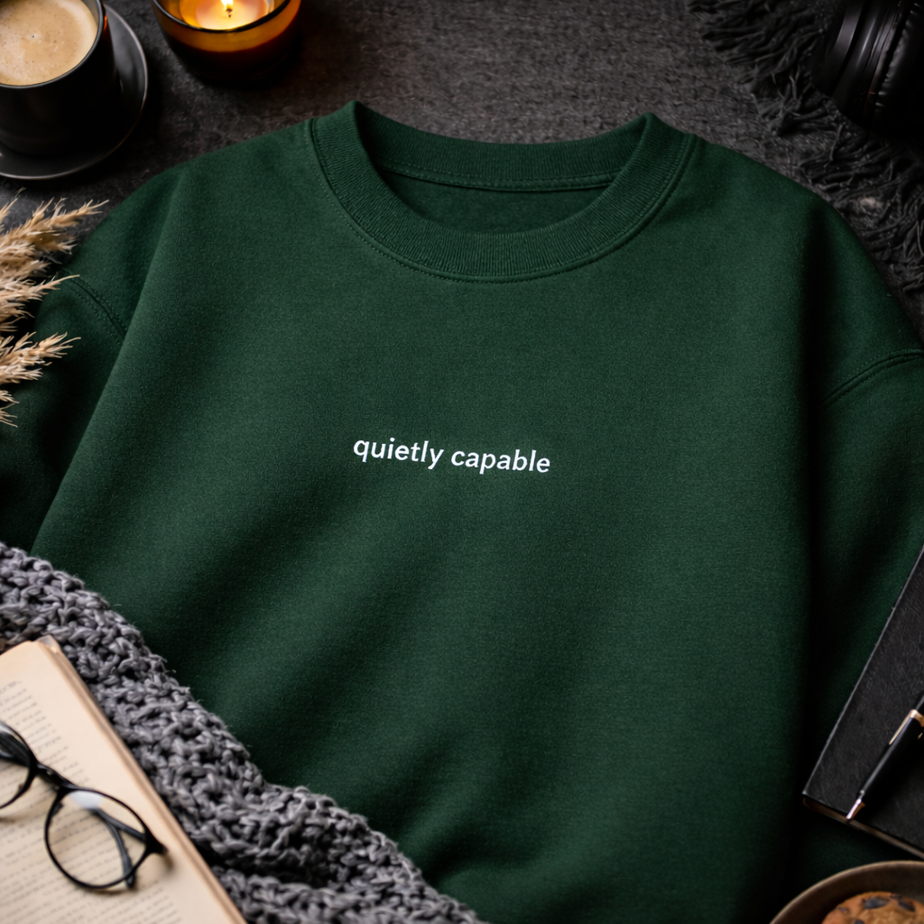 Quietly capable — Classic Crewneck Sweatshirt