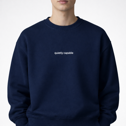 Quietly capable — Classic Crewneck Sweatshirt