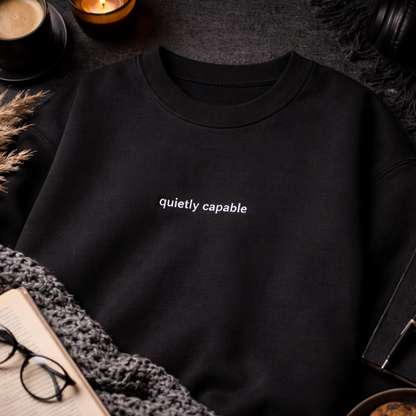 Quietly capable — Classic Crewneck Sweatshirt