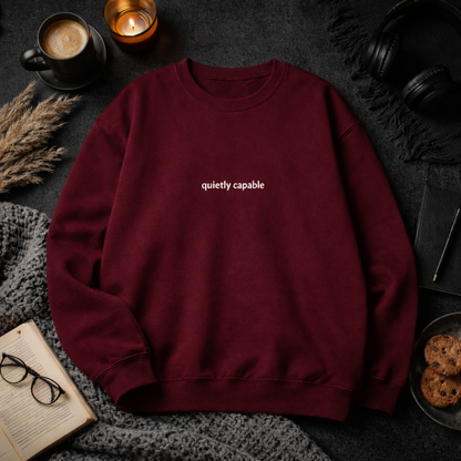 Quietly capable — Classic Crewneck Sweatshirt