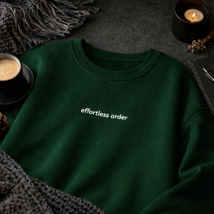 Effortless order — Classic Crewneck Sweatshirt