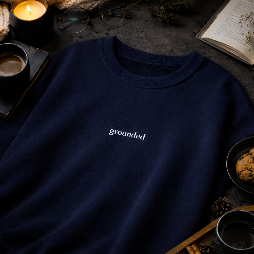 Grounded — Classic Crewneck Sweatshirt