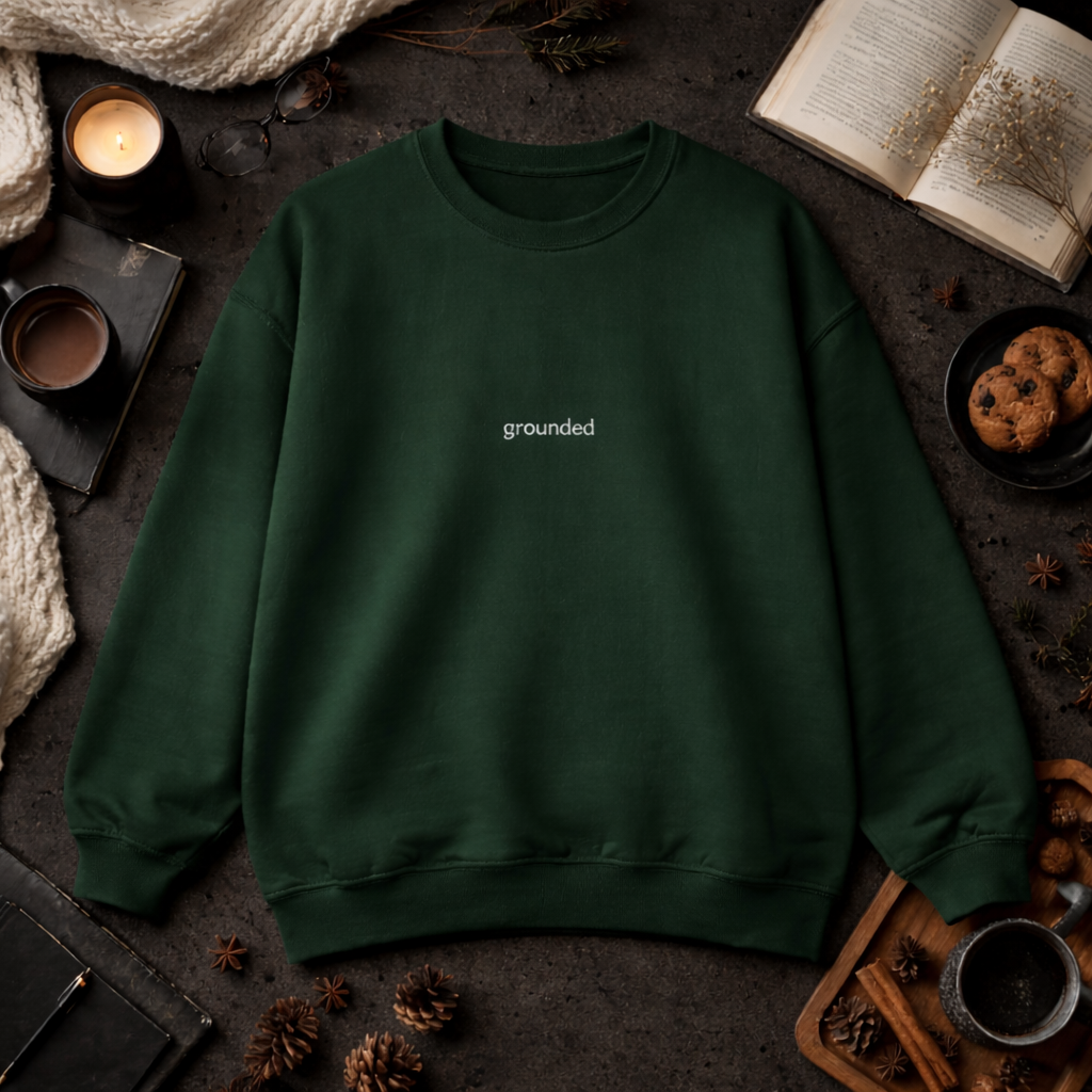 Grounded — Classic Crewneck Sweatshirt