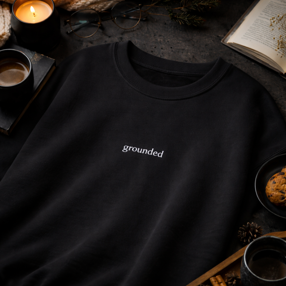 Grounded — Classic Crewneck Sweatshirt