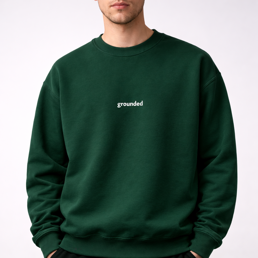 Grounded — Classic Crewneck Sweatshirt