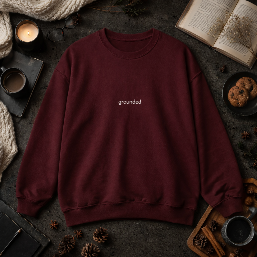 Grounded — Classic Crewneck Sweatshirt