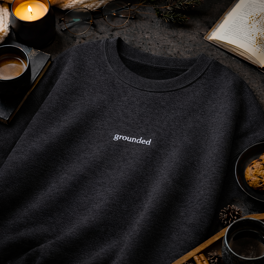 Grounded — Classic Crewneck Sweatshirt