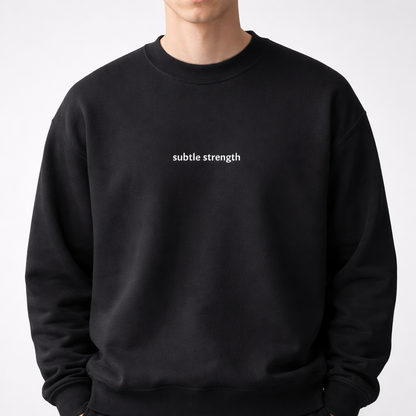 Subtle strength — Classic Crewneck Sweatshirt