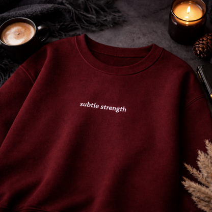 Subtle strength — Classic Crewneck Sweatshirt