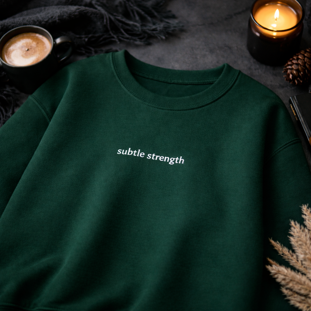 Subtle strength — Classic Crewneck Sweatshirt