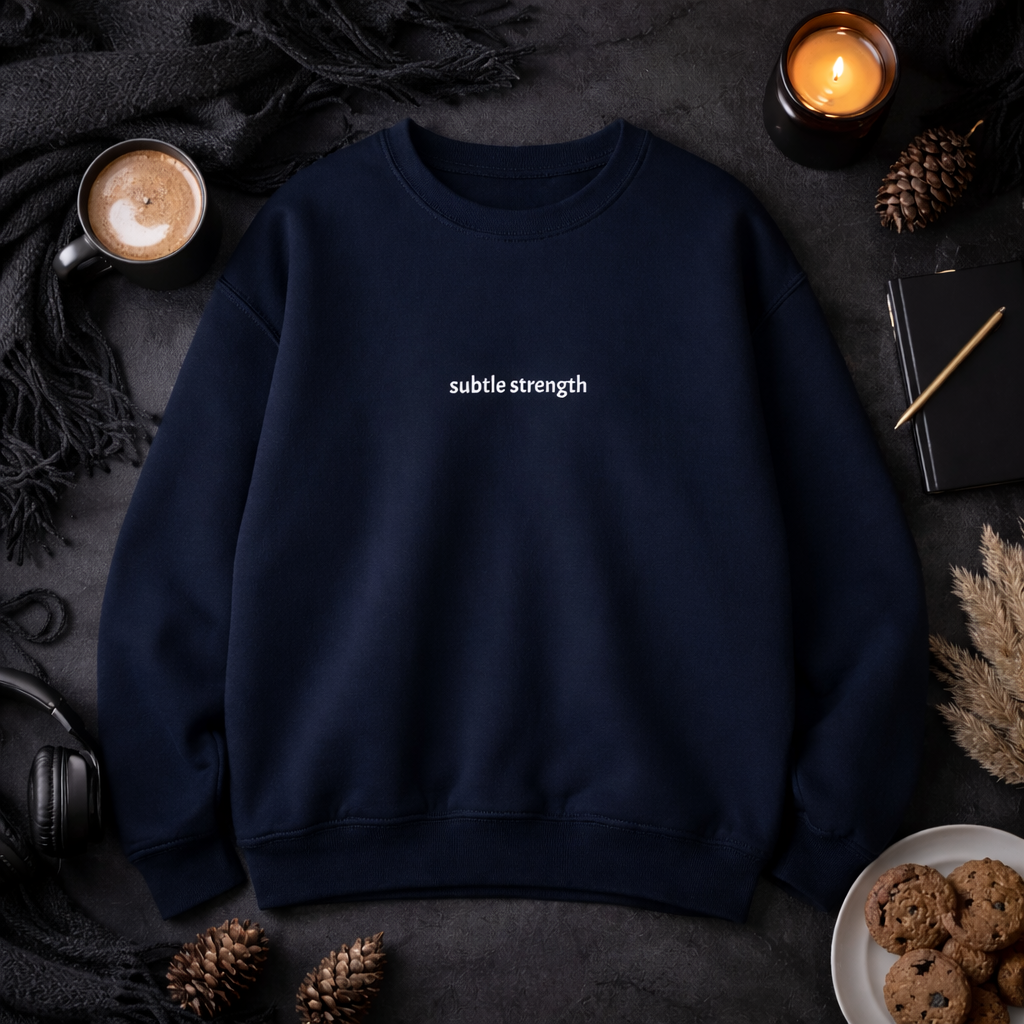 Subtle strength — Classic Crewneck Sweatshirt