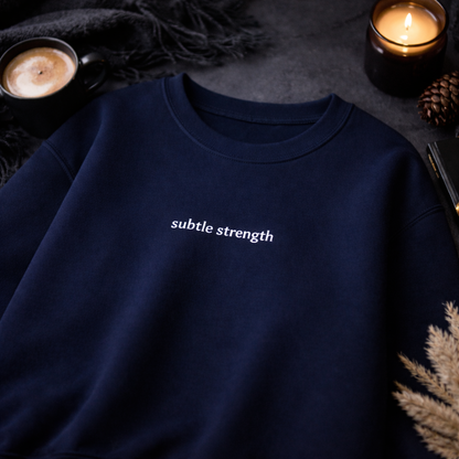 Subtle strength — Classic Crewneck Sweatshirt