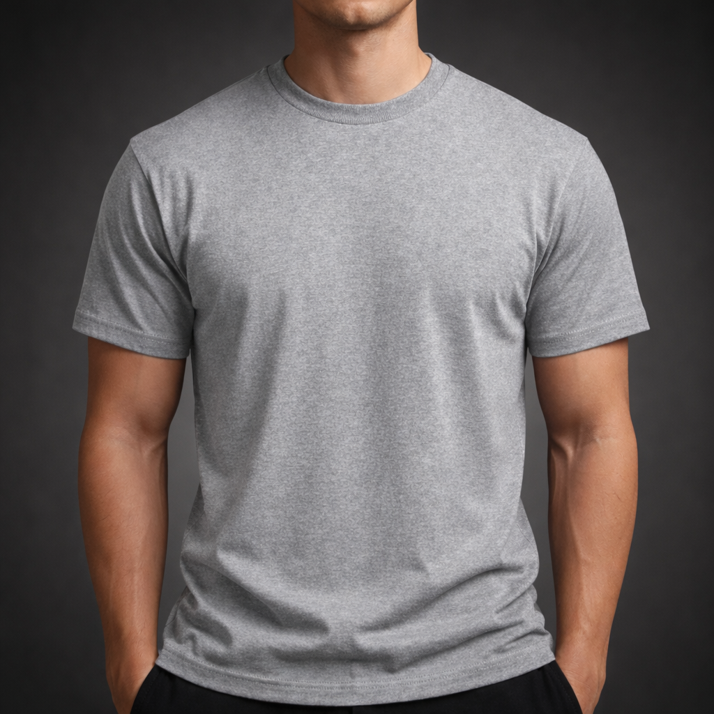 Essential Men Heavyweight Unbranded T-Shirt