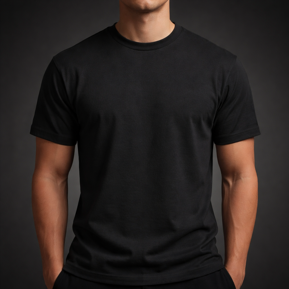 Essential Men Heavyweight Unbranded T-Shirt