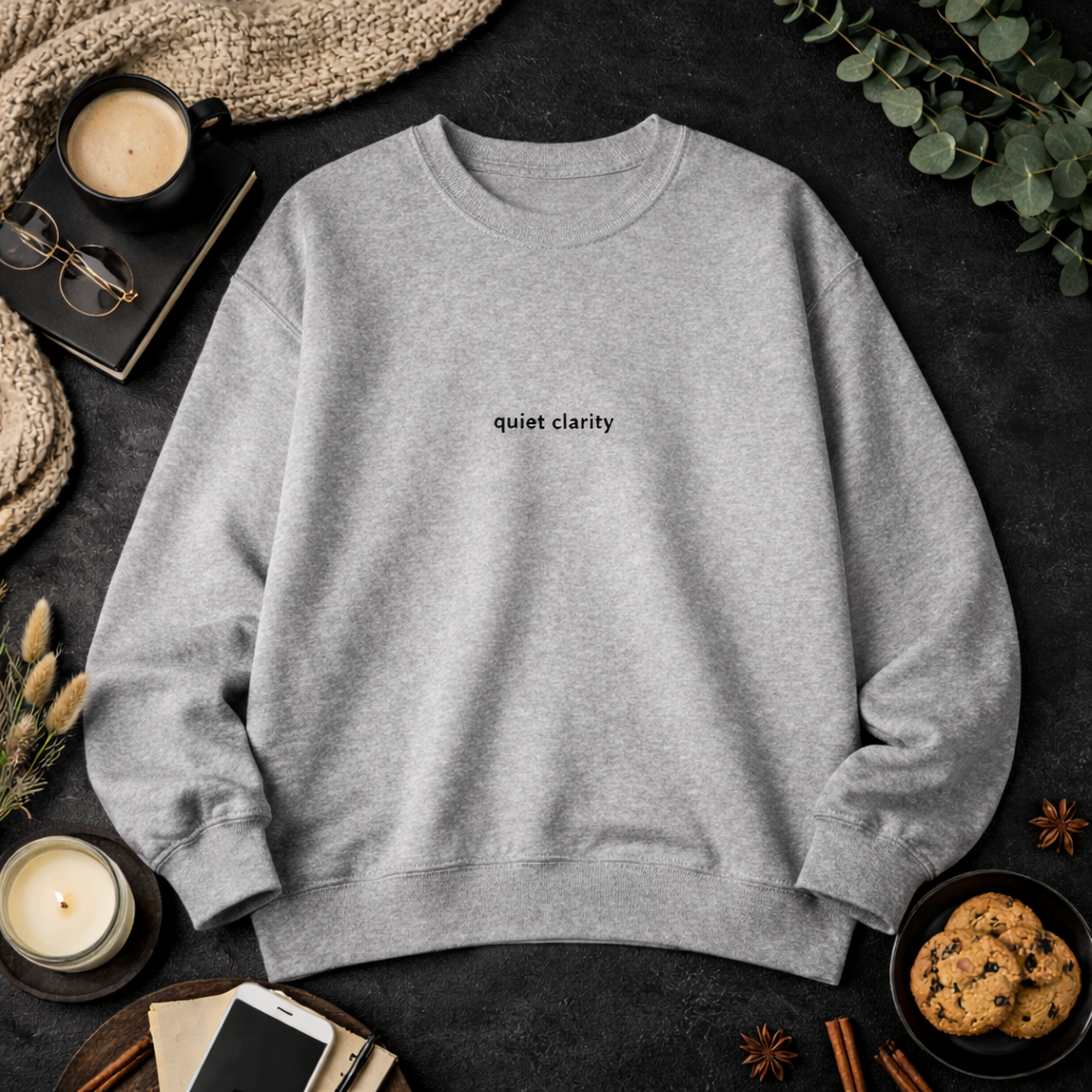 Quiet clarity — Classic Crewneck Sweatshirt