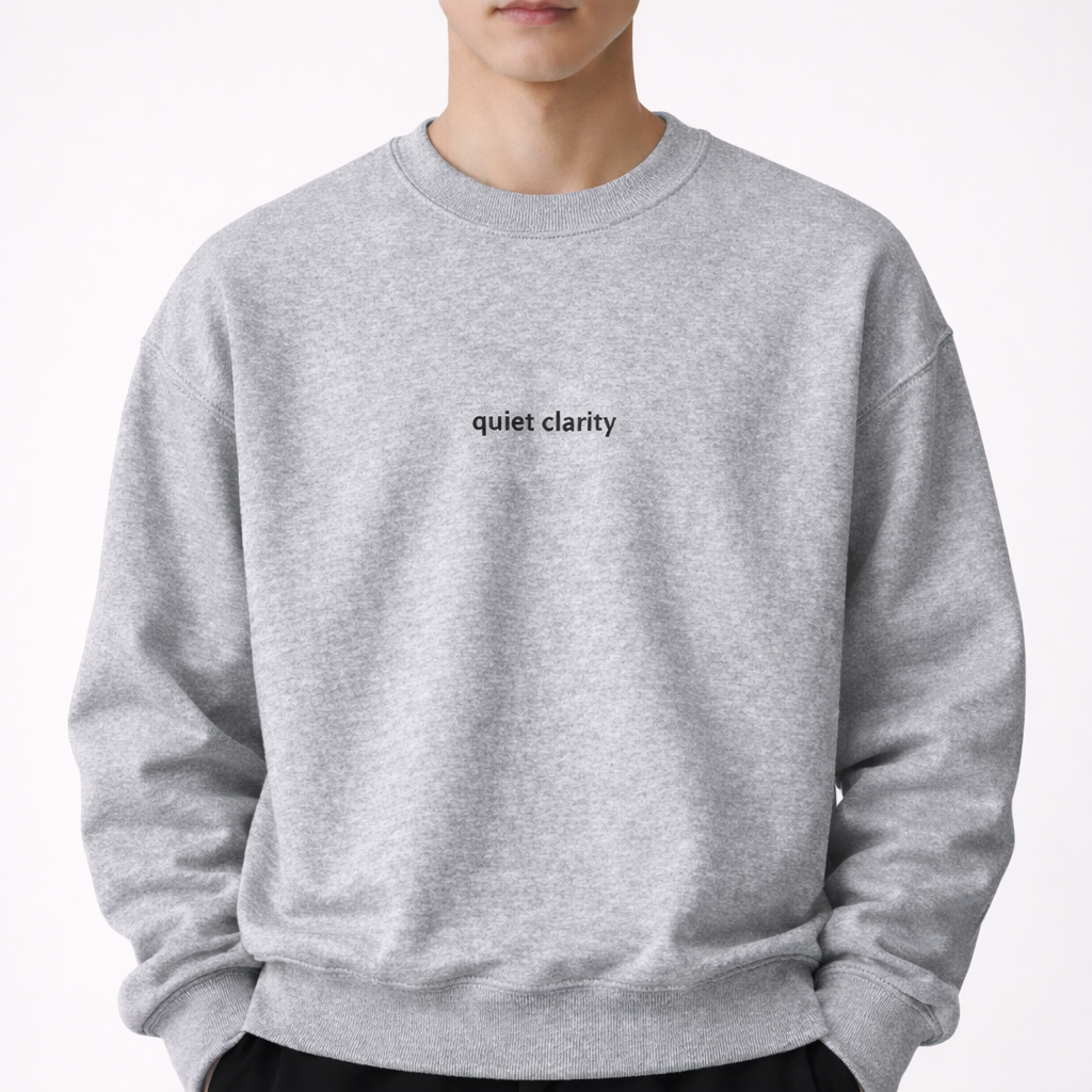 Quiet clarity — Classic Crewneck Sweatshirt