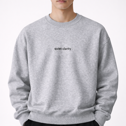 Quiet clarity — Classic Crewneck Sweatshirt