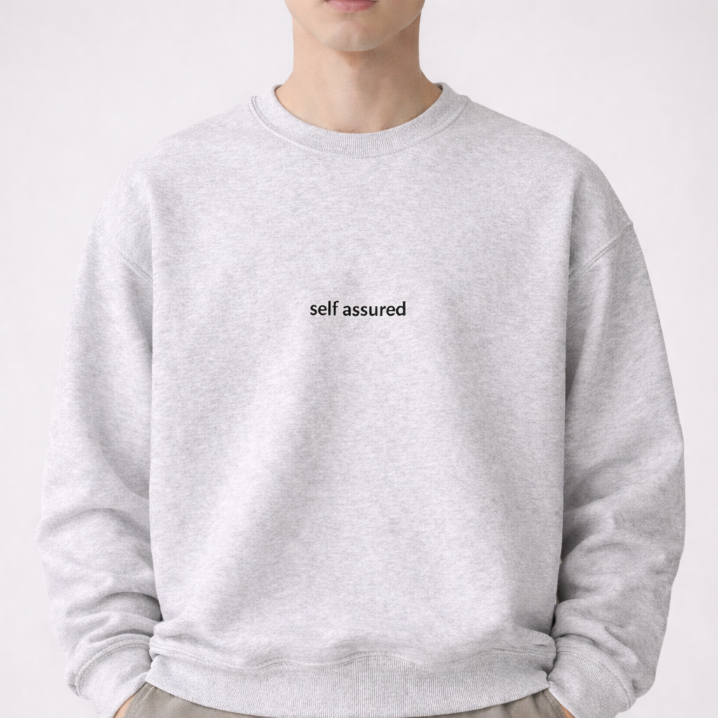 Self assured — Classic Crewneck Sweatshirt