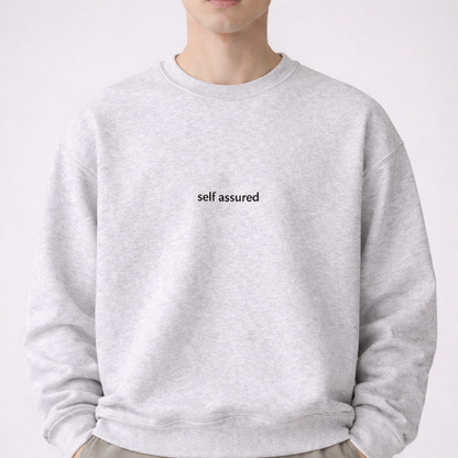 Self assured — Classic Crewneck Sweatshirt