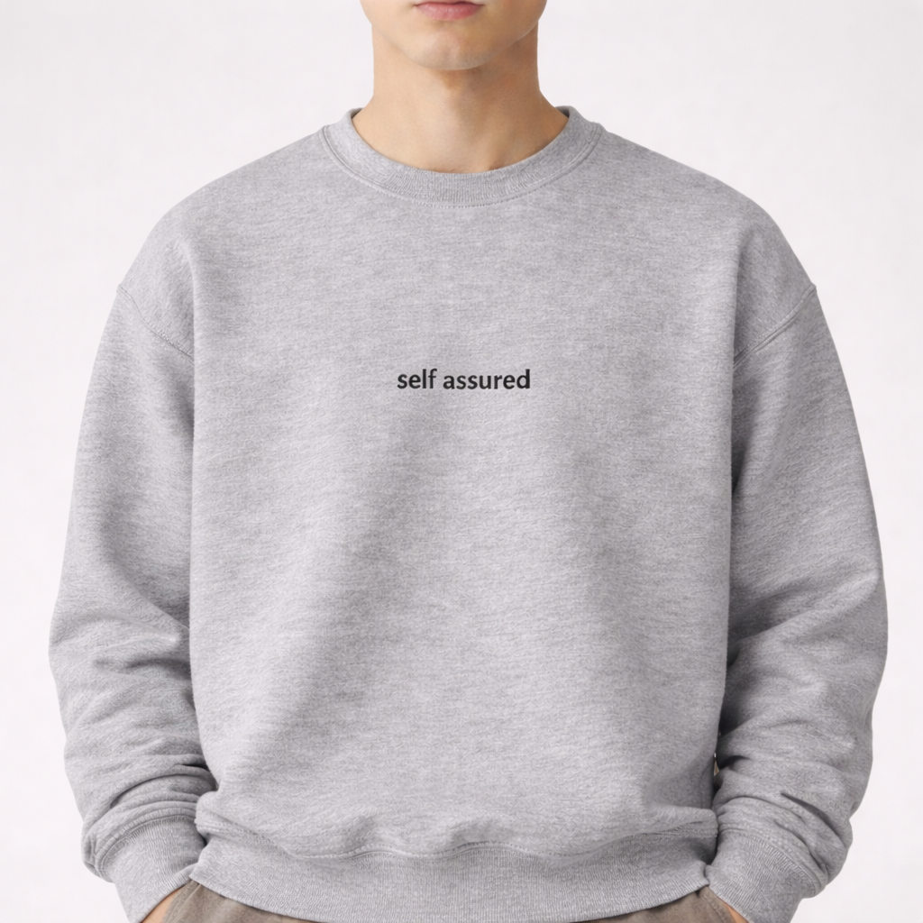 Self assured — Classic Crewneck Sweatshirt