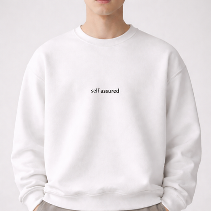 Self assured — Classic Crewneck Sweatshirt