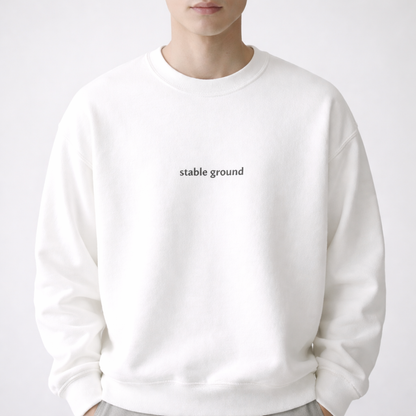 Stable ground — Classic Crewneck Sweatshirt