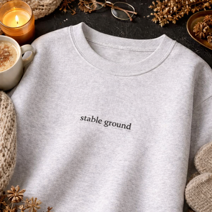 Stable ground — Classic Crewneck Sweatshirt