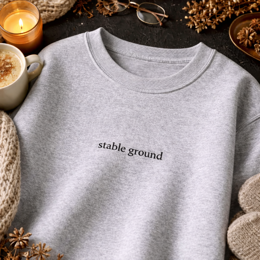 Stable ground — Classic Crewneck Sweatshirt