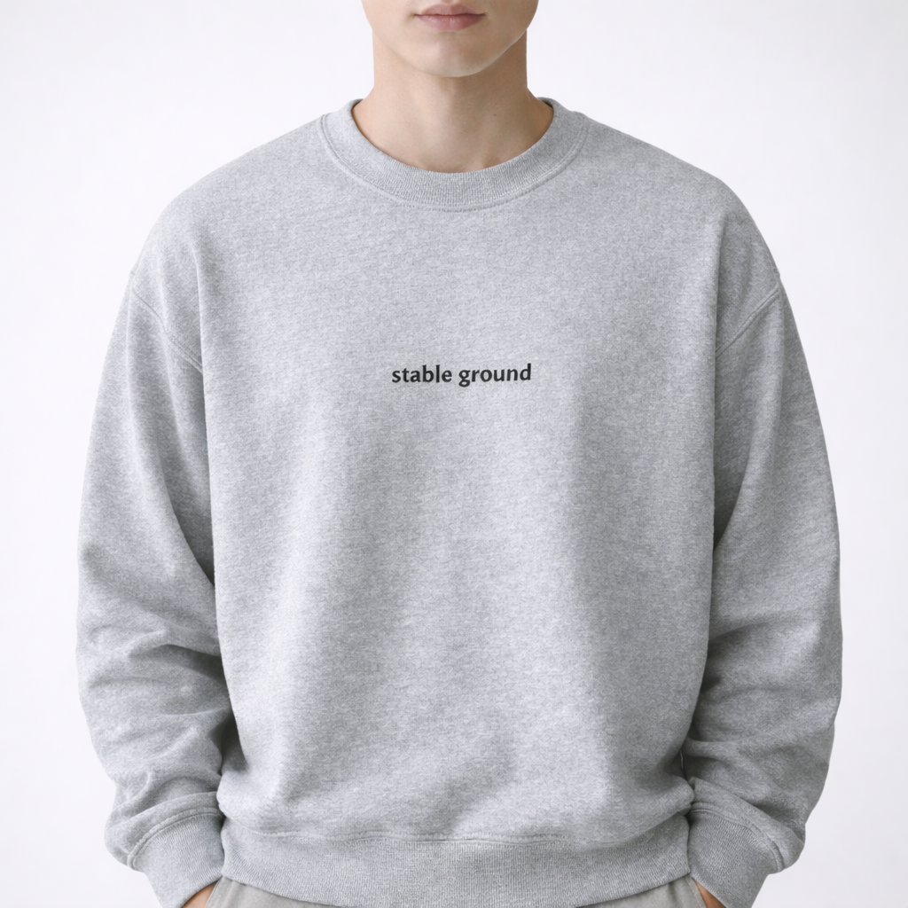Stable ground — Classic Crewneck Sweatshirt