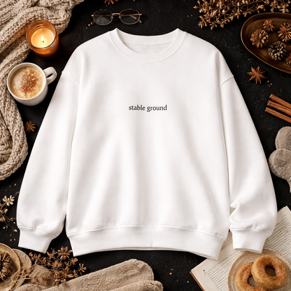 Stable ground — Classic Crewneck Sweatshirt