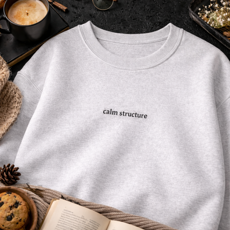 Calm structure — Classic Crewneck Sweatshirt