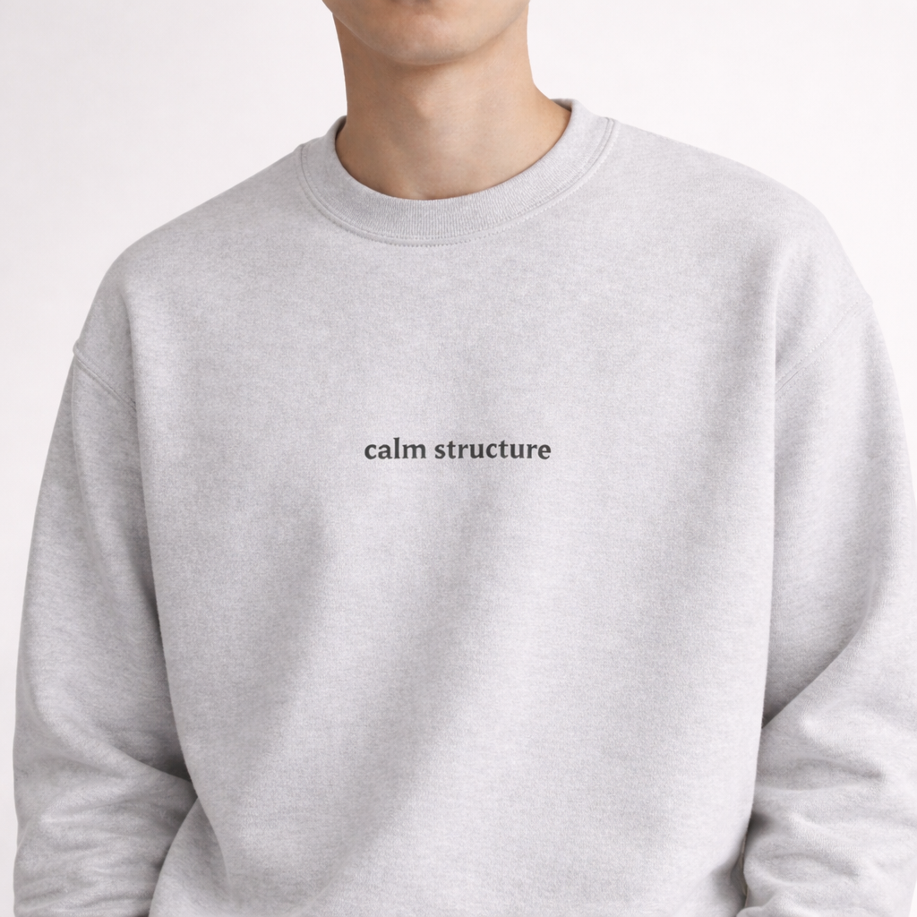 Calm structure — Classic Crewneck Sweatshirt
