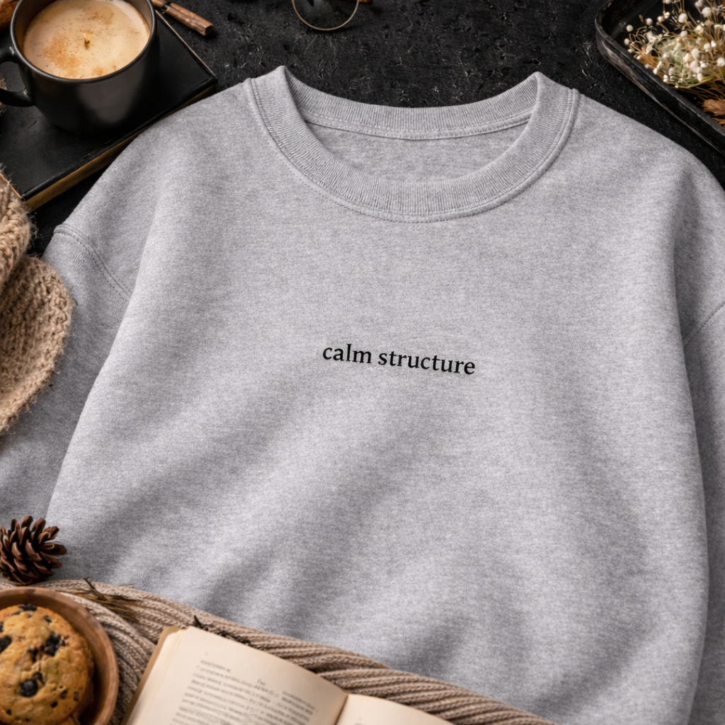 Calm structure — Classic Crewneck Sweatshirt