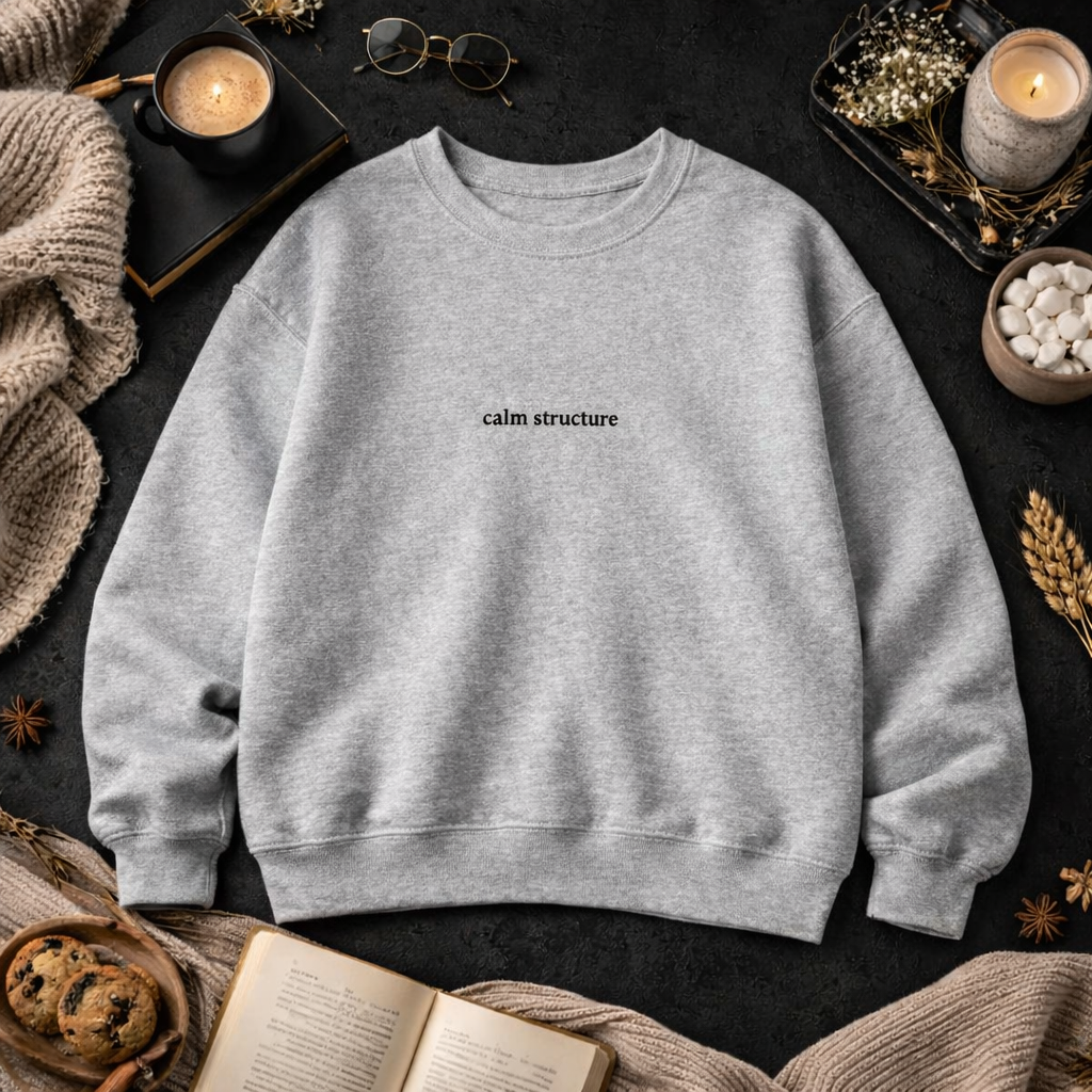 Calm structure — Classic Crewneck Sweatshirt