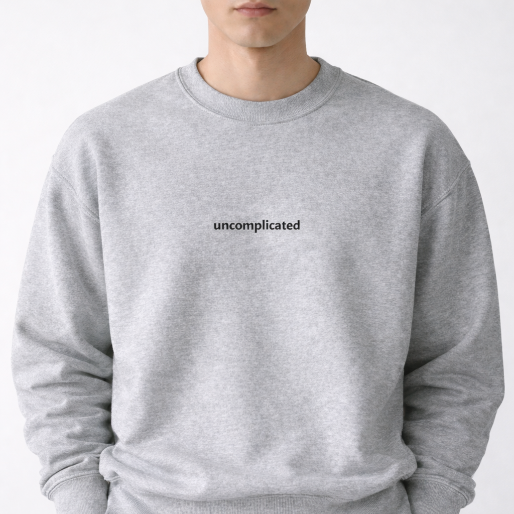 Uncomplicated — Classic Crewneck Sweatshirt