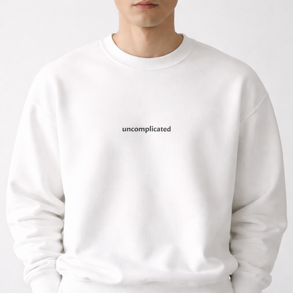 Uncomplicated — Classic Crewneck Sweatshirt