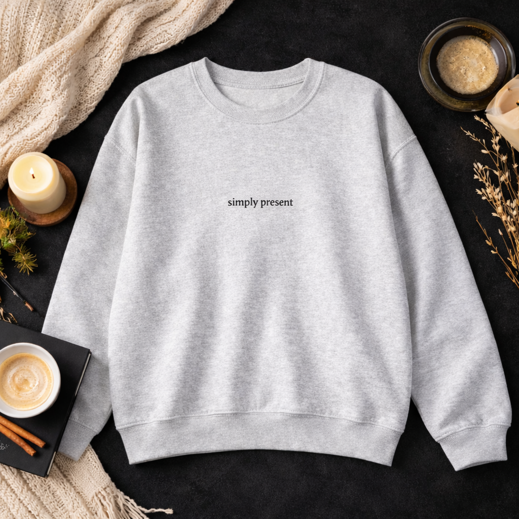 Simply present — Classic Crewneck Sweatshirt
