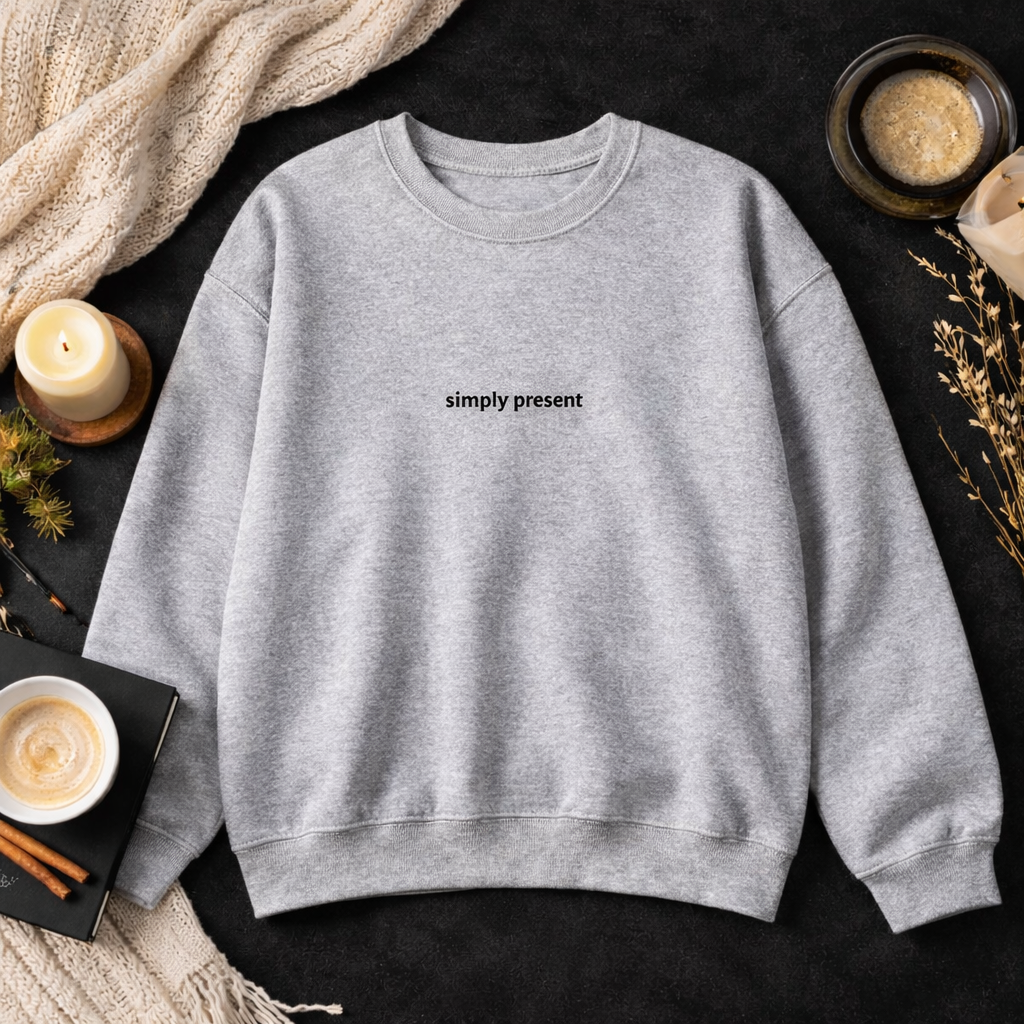 Simply present — Classic Crewneck Sweatshirt