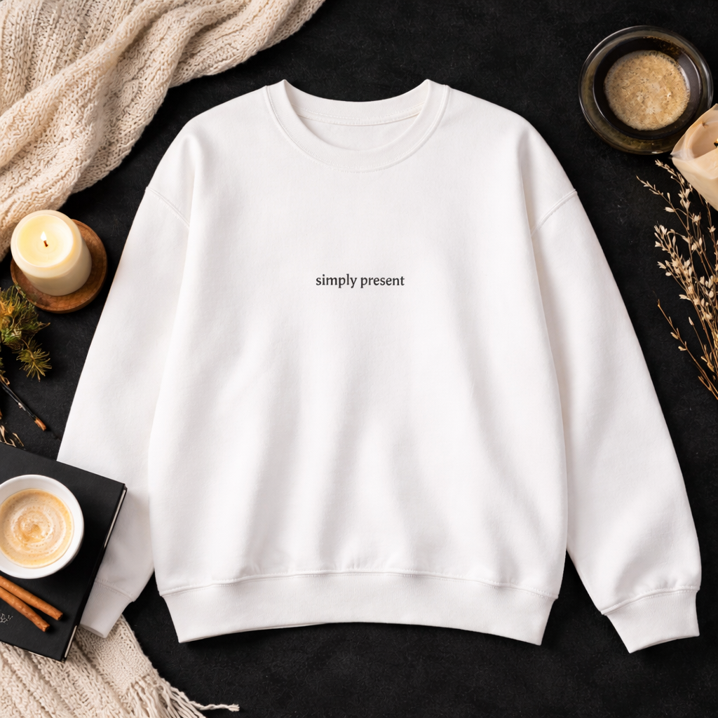 Simply present — Classic Crewneck Sweatshirt