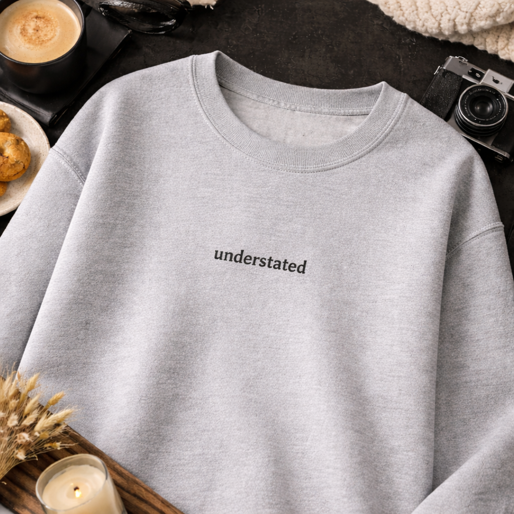 Understated — Classic Crewneck Sweatshirt