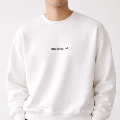 Understated — Classic Crewneck Sweatshirt